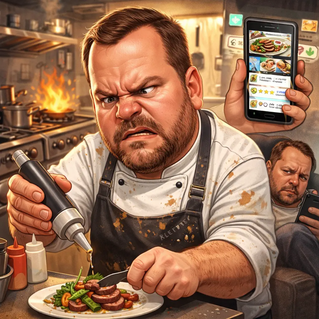 ChatGPT caricature of a chef